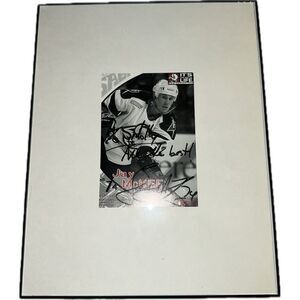 Jay McKee Buffalo Sabres #74 Autographed Framed Photo NHL Hockey‎